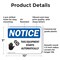 Signmission This Equipment Starts Automatically OSHA Notice Sign, Plastic, 10in W x 7in L, 2PK OS-2PACK-NS-P-710-L-18614 - alternate 4